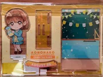 새상품 푸른상자 사슴노 치나 아크릴 디오라마