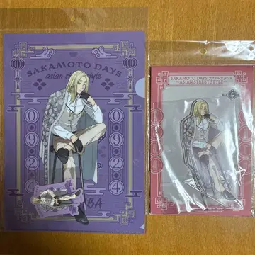 카가미네 아크릴 스탠드 클리어 파일 ASIAN STREET STYLE