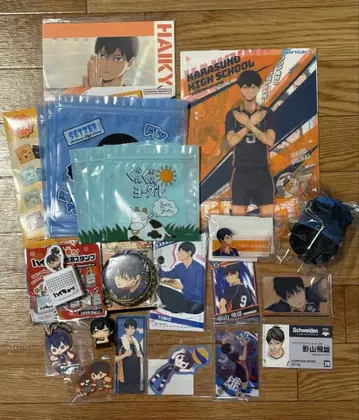 하이큐 카게야마 토비오 굿즈 묶음 판매 세트 카라스노 고교