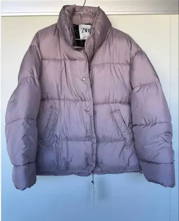 ZARA 퍼플 다운 자켓 S 사이즈