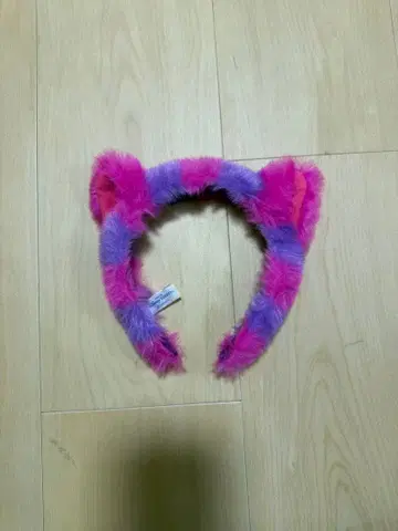 디즈니 리조트 귀 달린 머리띠 체셔 고양이