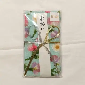 새상품 페이러 FEILER 스위트 스위트피 꽃매듭 축의금 봉투