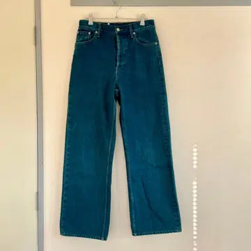 DRIES VAN NOTEN 데님 스트레이트 그린 size 29