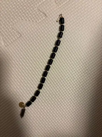 블랙 비즈 팔찌