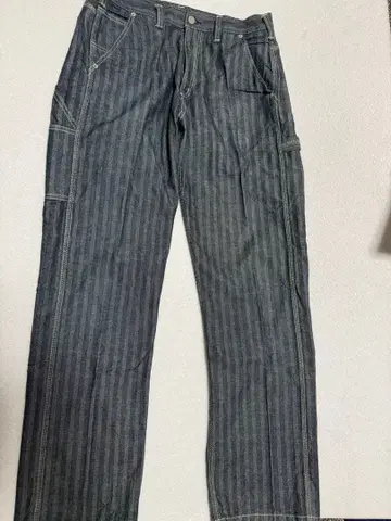 KOJIMA GENES 스트라이프 데님 팬츠 청바지 사이즈 34 새상품급