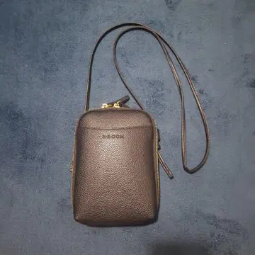 블랙 가죽 숄더백