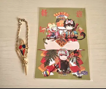 청의 엑소시스트 백참 정십자 기사단 브로치풍 엽서 세트