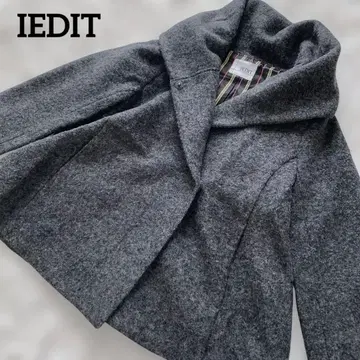 [새상품] 펠리시모 IEDIT 울 코트 울 슬리버 XL 그레이