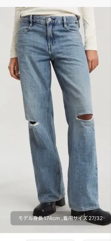 [ 새상품 ] G-star raw 데미지 데님