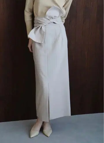 [ 새상품급 ] CLANE 클라네 2WAY OBI SKIRT