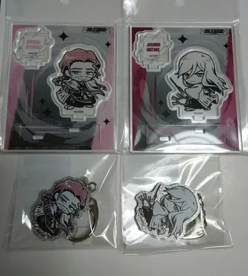 BLEACH 캐릭터 아크릴 스탠드 아크릴 키링 4점 세트