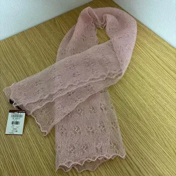 MODA CORRENTE 모헤어 100% 스톨 핑크 미사용 새상품