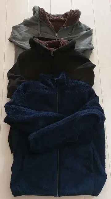 유니클로 아우터 3점