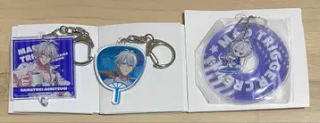 히프노시스 마이크 아오히츠기 사마토키 아크릴 참 부채 키링 튜브 키링