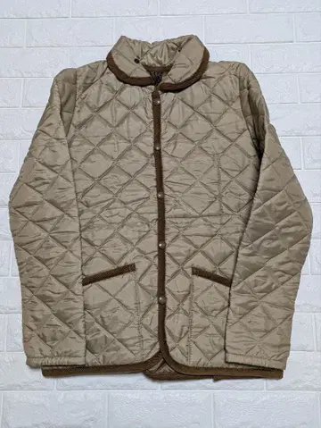 라벤햄 베이지 퀼팅 자켓 영국제 36 S 사이즈
