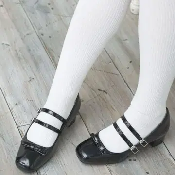 미사용 새상품 INGNI 스트랩 리본 펌프스 블랙