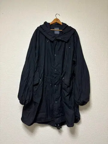 70s 미군 스노우 카모 parka 블랙 염색 vintage