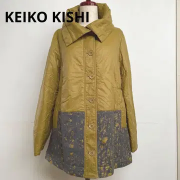 KEIKO KISHI by ndsh 충전솜 하프 코트