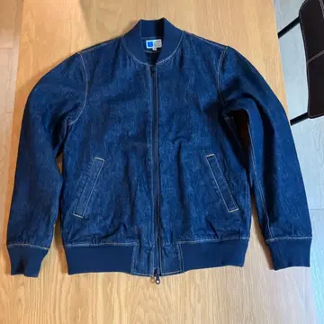 재팬 블루 진스 봄버 자켓 M