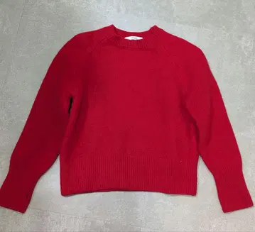 저널 스탠다드 캐시미어 빨간색 니트