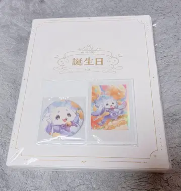 니지산지 룬룬 생일 굿즈 전력 응원 세트 + 폴라로이드 캔뱃지 세트