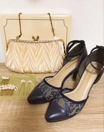 파티 백 펌프스 머리 장식 세트