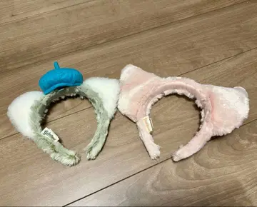 [ 초 메루카리 시장 한정판 ] 디즈니 머리띠 2세트! 젤라토니 리나벨