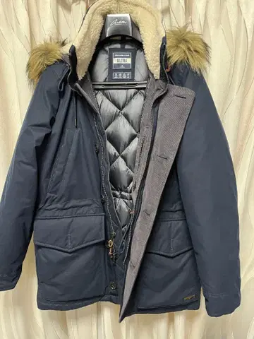 Abercrombie Ultra Parka NavyBlue