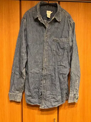 [ Calvin Klein ] 데님 셔츠 구제 빈티지