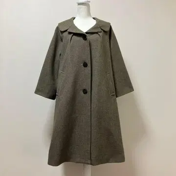 핀트 롱 코트 A라인 귀여운 넉넉한 겨울 성인 멋진 따뜻한