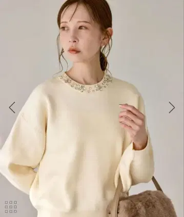 비쥬 니트 풀오버