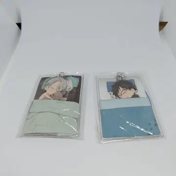 유리!!! on ICE 오야스미 아크릴 스트랩 2세트