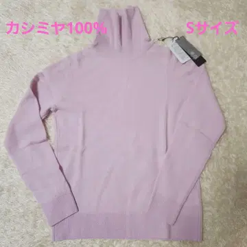 [ 미사용 새상품 ] 캐시미어 터틀넥 스웨터 S 사이즈