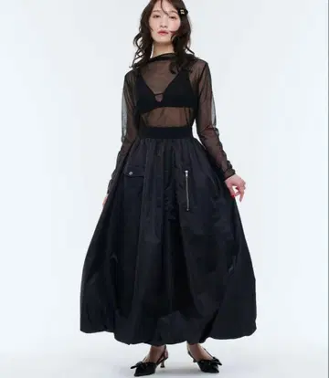 Narcissus MA-1 벌룬 스커트