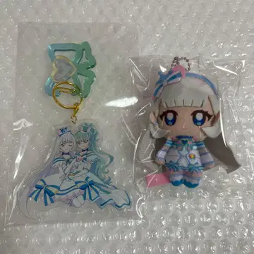 프리큐어 프리티 고양이 주머니 아크릴 키링 냐미 마스코트