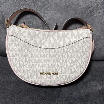 MICHAEL KORS 숄더백 화이트/핑크