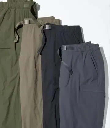 유니클로 웜 이지 팬츠 블랙 M