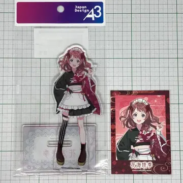 하나우미 사키 아크릴 스탠드+미니 사진 화장 메이드ver.