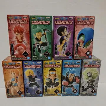 원피스 월드 컬렉션 WANOKUNI STYLE 9종 세트