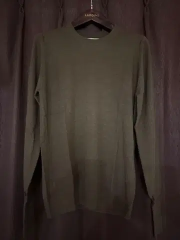 THE INOUE BROTHERS 올리브 M 사이즈 알파카 니트