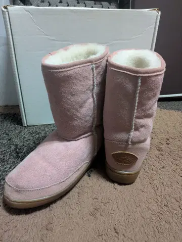 [ 고품질 ] EMU 에뮤 Stinger Micro 어그 부츠 핑크