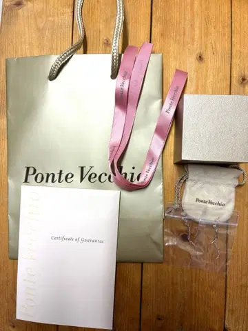 ponte vecchio 폰테베키오 귀걸이 K10WG 화이트 토파즈