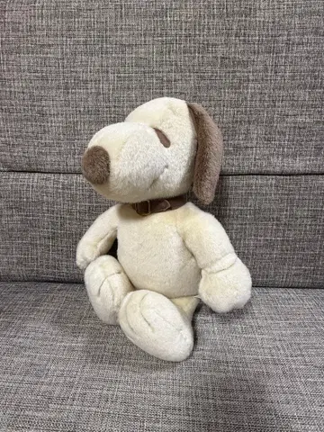 카페오레 스누피 봉제 인형 세키구치 레트로