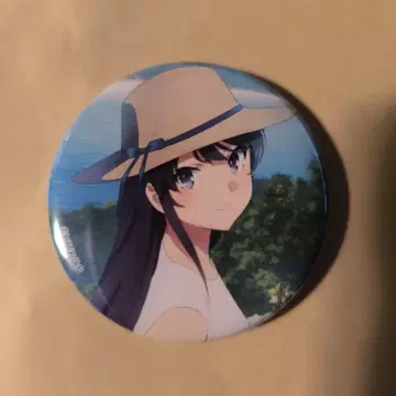 청춘 돼지 바보 시리즈 청춘 돼지 전시회 캔뱃지 사쿠라지마 마이