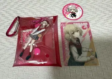 프로세카 스시로 콜라보 아즈사와 코하네 멀티 파우치 피크 클리어 카드