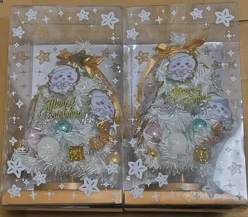 치이카와 (먼작귀) 크리스마스 트리 화이트 2세트