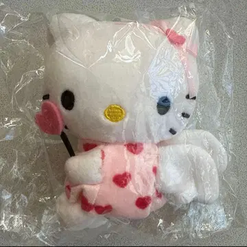 헬로키티 봉제 인형 천사 레어 키링 산리오 키티