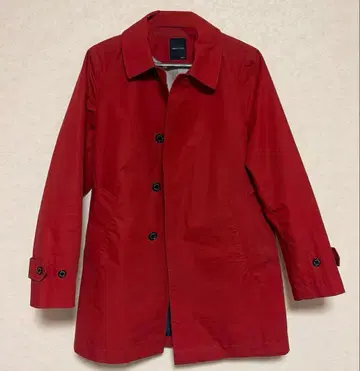 SHIPS JET BLUE 스텐카라 코트 레드 S 사이즈