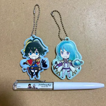 어나더 에덴 손잡고 키링 볼펜 3종 세트 알도 클로드