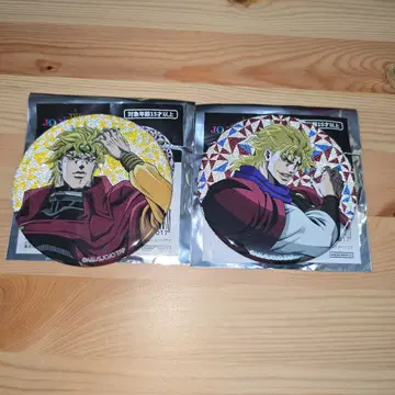 죠죠의 기묘한 모험 글리터 캔뱃지 디오 DIO JOJO WORLD